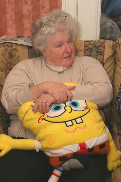 Mom and Sponge Bob