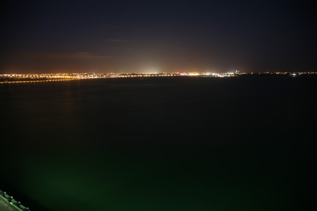 3570 Nighttime over Auckland Bay