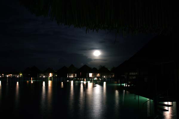 Nighttime in Bora Bora 2
