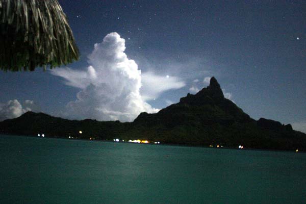 Nighttime in Bora Bora 8